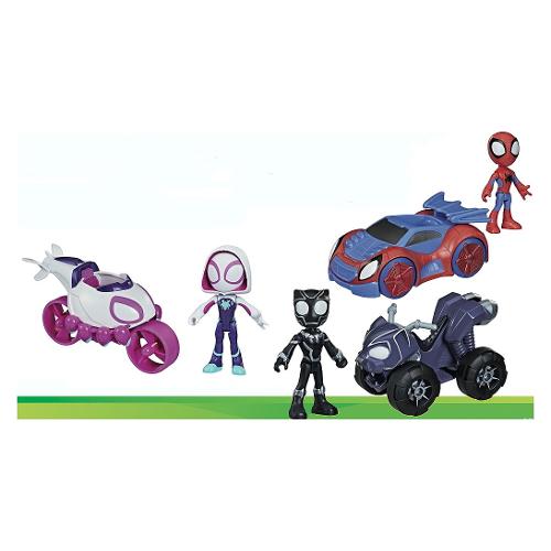 Personaggio Hasbro Veicolo con personaggio Spidey colore assortito F14595LO
