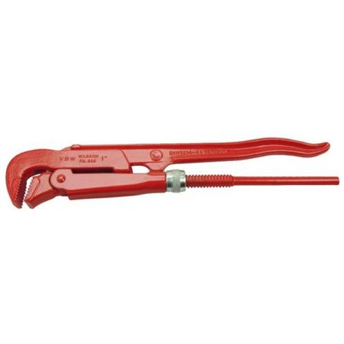 Giratubi svedese ganasce 90° 2" (540mm) WAGGON Rosso 353100009