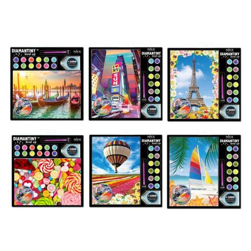 Crystal Art Level Up Paesaggi DIAMANTINY Assortito 96300