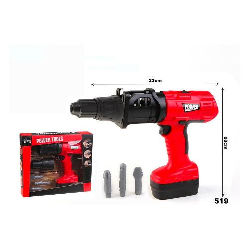 Trapano giocattolo con accessori ODG519