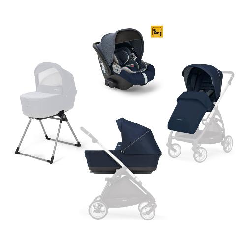 Sistema modulare senza telaio System Quattro con Darwin ELECTA Soho blue AA51POSHB