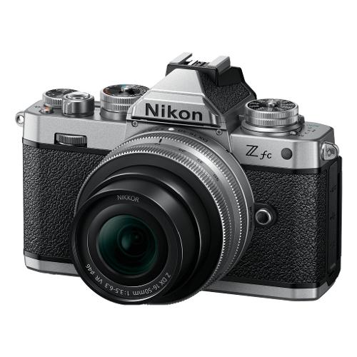 Fotocamera mirrorless 21Mpx Z FC Kit 16 50 Vr Silver e Black VOA090K002