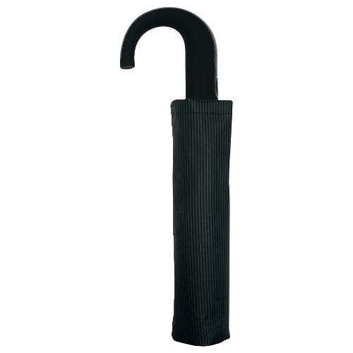 Ombrello mini uomo automatico BLUE DROP Riga nera A647UC