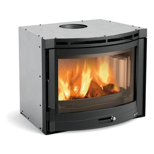 Caminetto 7,8kW Inserto 70 4.0 Tondo Nero 6016734 Classe A