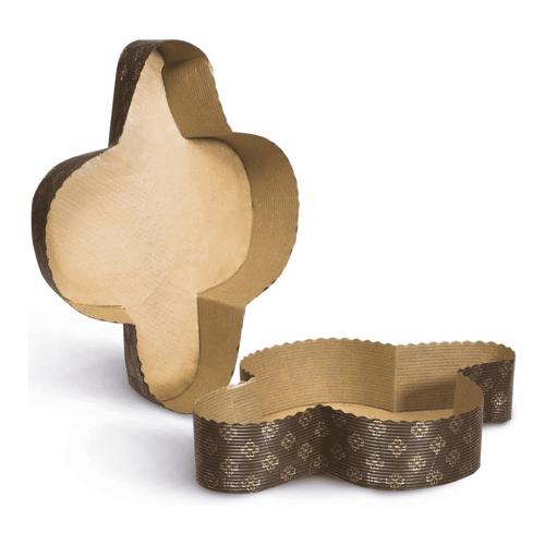 Set stampi Carta forno Colomba pasquale 2 pz 1 kg (34x24x8cm) 15782