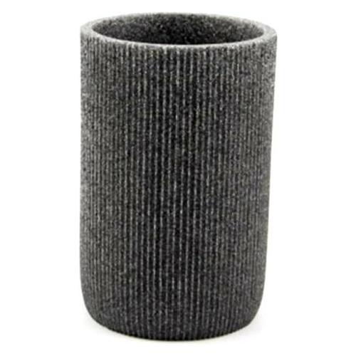 Bicchiere porta spazzolino ROUND Grigio (7x10,5 cm) BR21 103