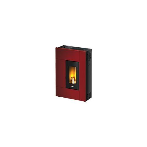 Stufa pellet 5,2kW SPIRIT 5 Rosso 4 stelle 7019583