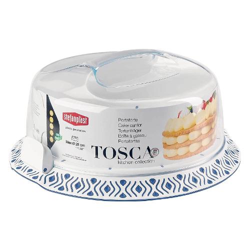 Porta torta (37cm) con coperchio TOSCA Blu 55851
