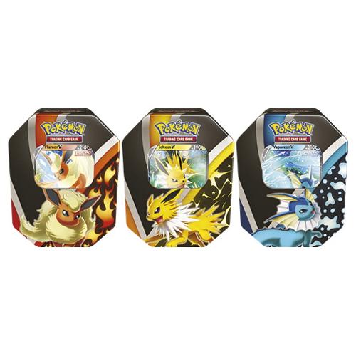 Carte gioco POKÉMON Evoluzioni di Eevee Tin Assortito PKW2021ISINGPZ