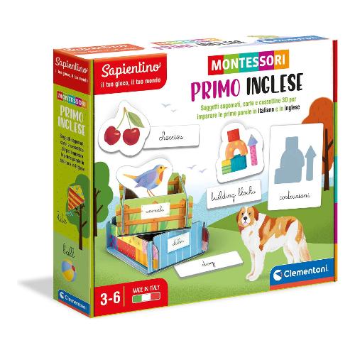 Gioco educativo Primo Inglese MONTESSORI 16364