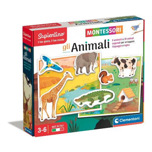 Educativo Clementoni Gli Animali Montessori 16360