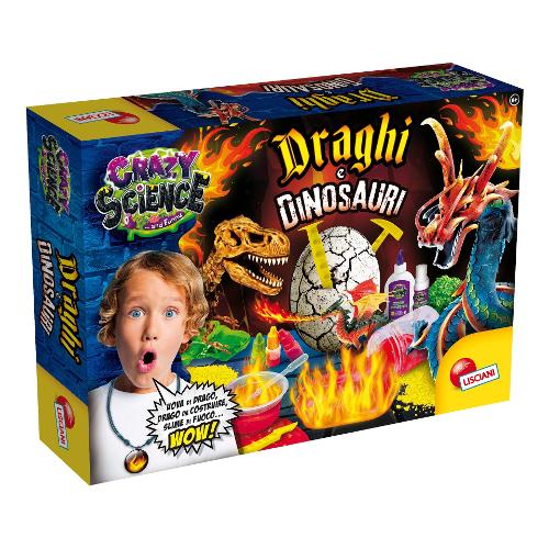 Gioco educativo Draghi e Dinosauri CRAZY SCIENCE 89390
