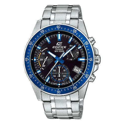 Orologio EDIFICE Classic Silver e Black EFV 540D 1A2VUEF