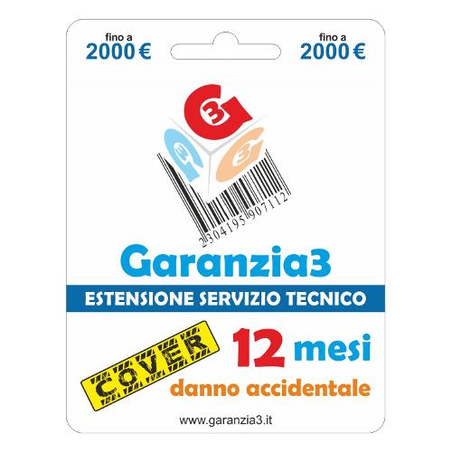 Garanzia danno accidentale COVER G3CPD2000
