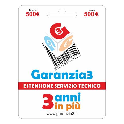 Prolungamento garanzia produttore 3 ANNI IN PIU' GRPD3500