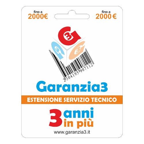 Prolungamento garanzia produttore 3 ANNI IN PIU' GRPD32000