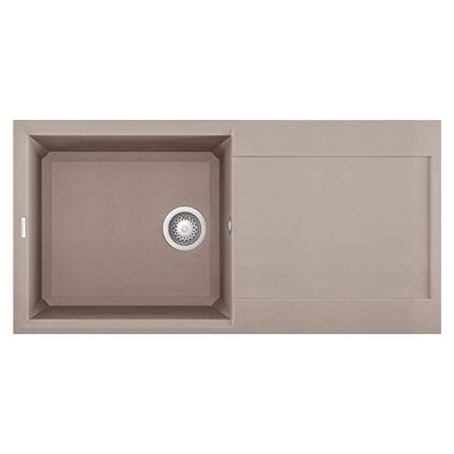 Lavello 1 vasca (100x50cm) EASY 480 Tortora Opaco LGY48043