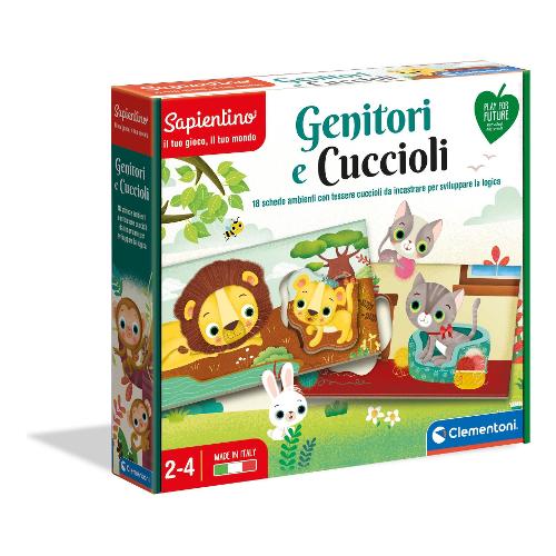 Gioco educativo Genitori e cuccioli SAPIENTINO 16376