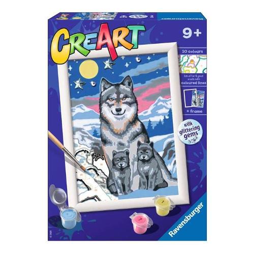 Lupi al chiaro di luna CREART 20044