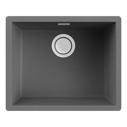 Lavello 1 vasca (55,6x45,6cm) ZEN 105 Dark grey Satinato LKZ10599