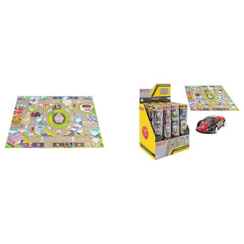 Set auto modelli Retrocarica con Tappeto Pvc 3 pz SPIDKO 40493