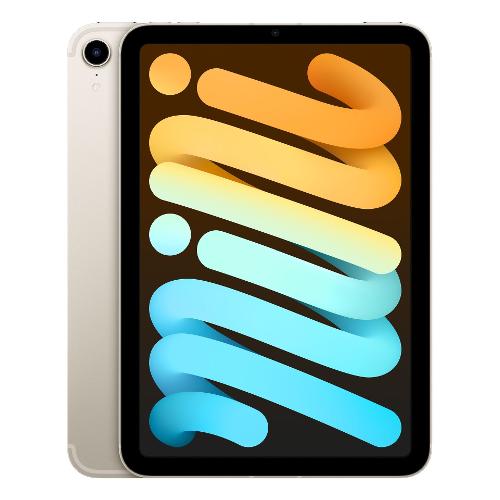 Tablet 8,3" IPAD MINI 6TH Cellular 5G Starlight ( 256GB Ram 4GB ) MK8H3TY A