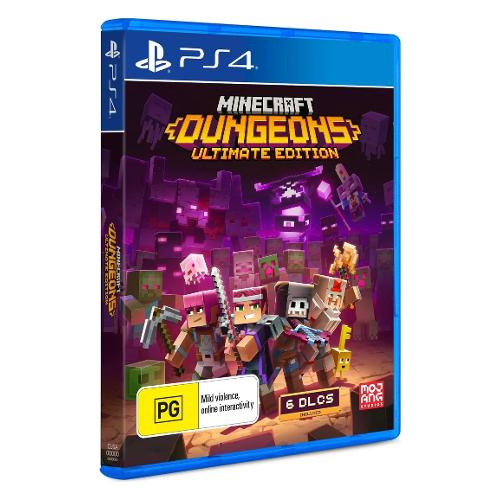 PLAYSTATION 4 Minecraft Dungeons Ultimate Edition PEGI 7+ SWP41285