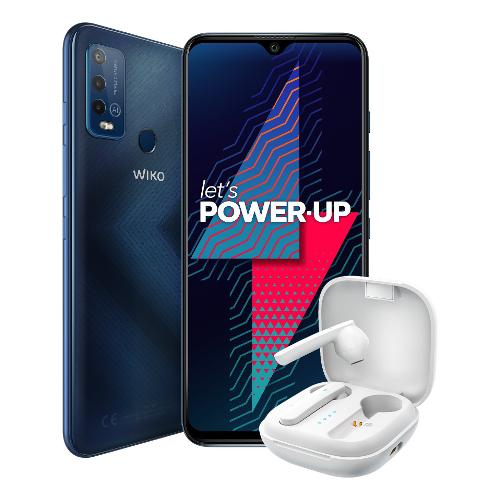 Smartphone 6,82" POWER U30 128GB + Auricolari 4G Lte Carbon blue ( 128GB Ram ) WIKPOU3WV12TWCABST