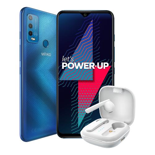 Smartphone 6,82" POWER U30 128GB + Auricolari 4G Lte Midnight blue ( 128GB Ram ) U30A