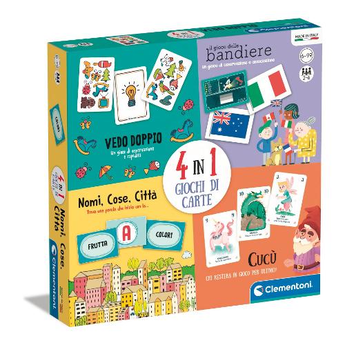Carte gioco 4 in 1 16720