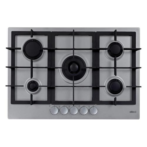 Piano cottura gas 5 zone PLANO PLUS K97 Grigio chiaro (75cm) PKPP75197CS
