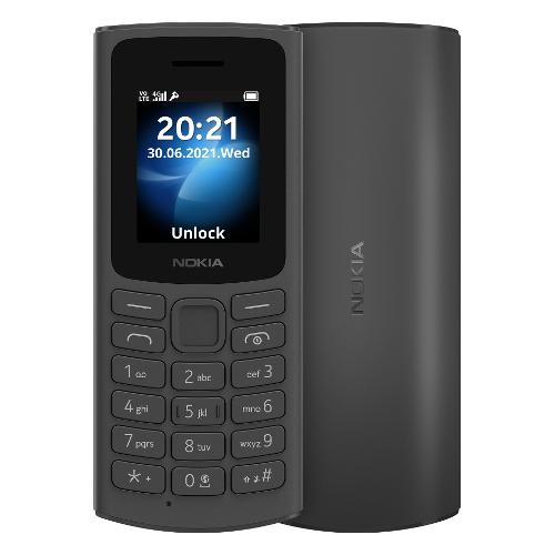 Cellulare 4G Lte 105 Dual Sim Black