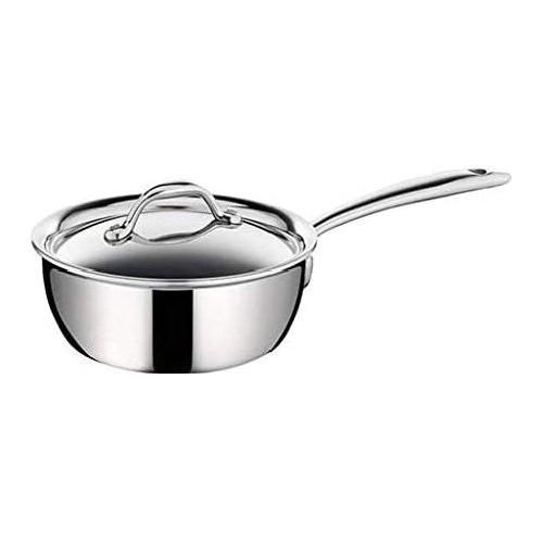 Casseruola Inox (16cm) 1 manico con coperchio ACCADEMIA Cromo lucido 116031616
