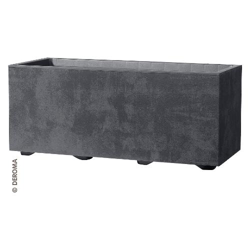 Cassetta fioriera con riserva acqua (59x25x25 cm) MILLENNIUM Antracite 9DG24SZA