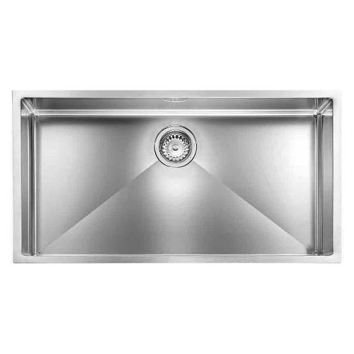 Lavello 1 vasca (85x45cm) FILORAGGIATO Inox Satinato 012007 X0 01 2018