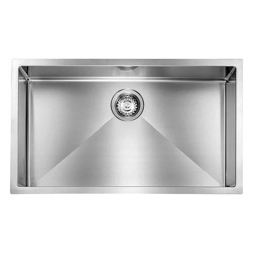Lavello 1 vasca (77x45cm) FILORAGGIATO Inox Satinato 012026XCSSP