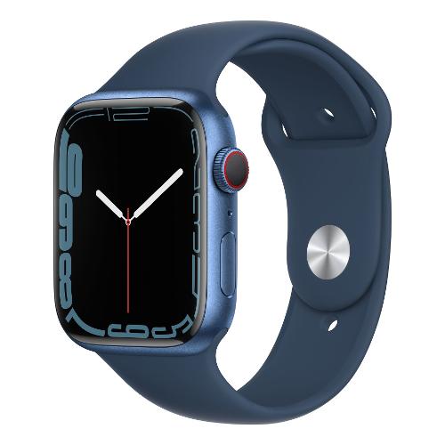Smartwatch WATCH SERIES 7 Alluminio GPS + Cellular Abyss blue 45 mm MKJT3TY A