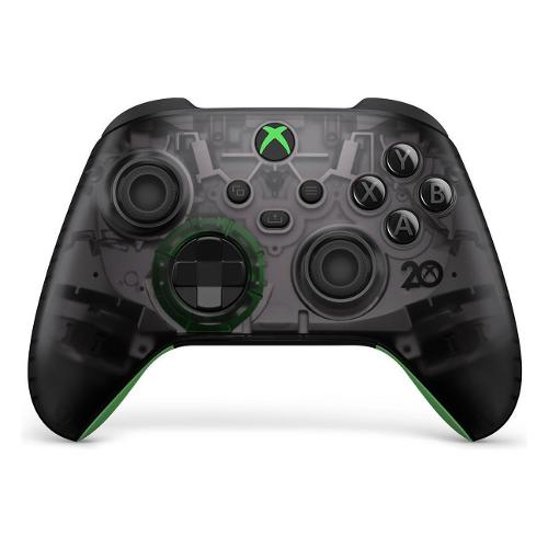 Gamepad XBOX 20th Anniversary Special Edition Black e Green QAU 00045