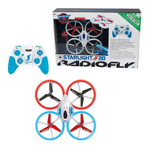 Drone giocattolo RADIOFLY Starlight 20 con luci Bianco 40103