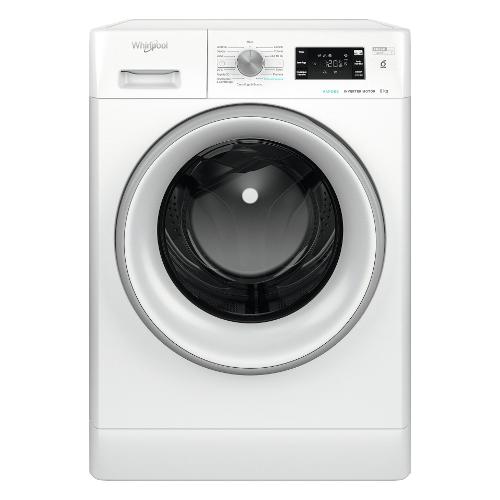 Lavatrice 8 Kg 6 SENSO FFB 8258 SV IT White e Silver classe B 1200giri/min