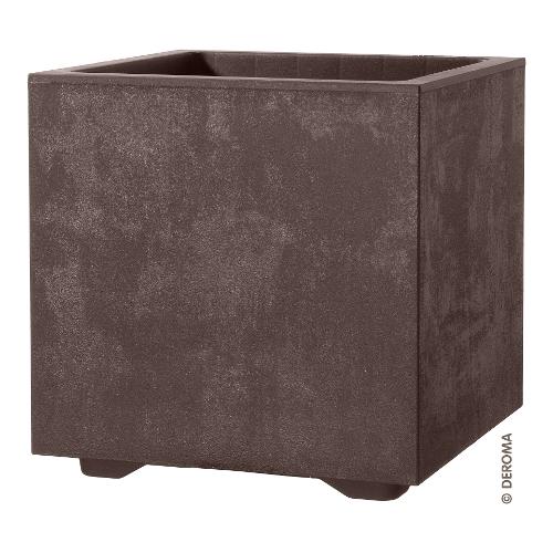 Fioriera (39x39x39 cm) Cubo MILLENNIUM Brownstone 9DF1ZSZ216A