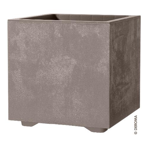 Fioriera quadra con riserva acqua (39x39x39 cm) MILLENNIUM Sandstone 9DF16SZA