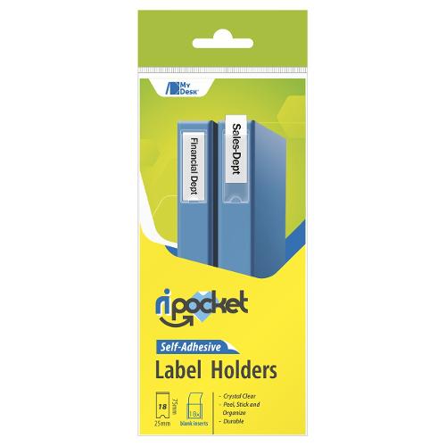 Tasche adesive Ripocket Label Holders Trasparente 621001