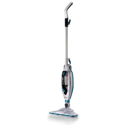 Lava pavimenti a vapore 1500W STEAM MOP Foldable 10in1 Bianco e Azzurro 00P417500AR0