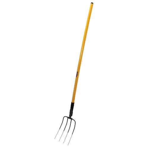 Forca Letame 4 dt (25x140 cm) Giallo e Nero F4 D 140 P