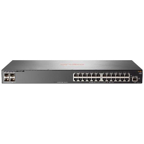 Switch di rete 24 porte ARUBA 2930F 24G 4SFP+ Grey JL253A ABB Gigabit (1000Base-TX)