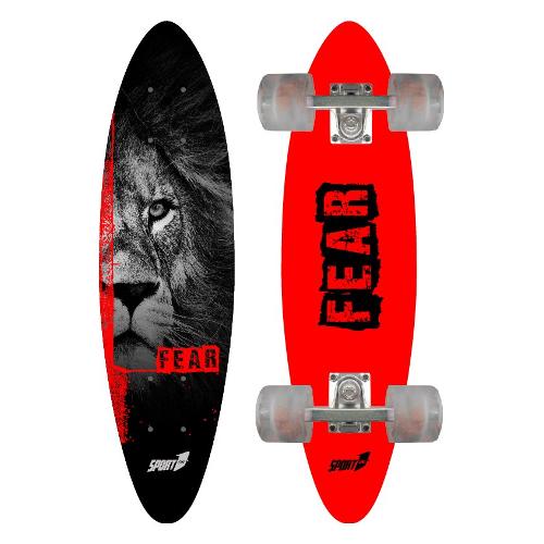 Skateboard Fear (max100Kg) SPORT ONE Assortito 707100116