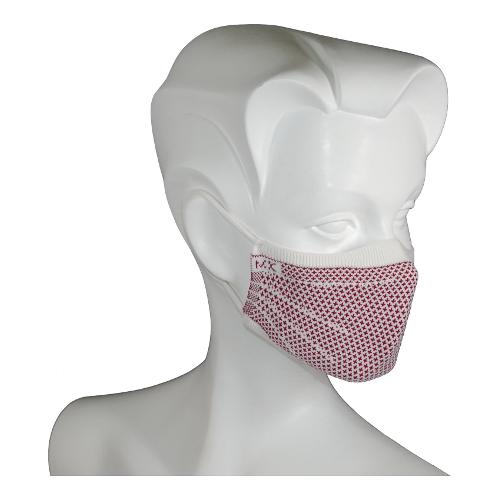 Mascherina protezione Classe 1 Type II Purity Bianco e Rubino taglia S Include 1 filtro 61803