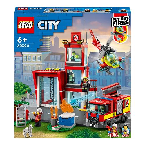 Caserma Dei Pompieri ( 540 pz ) CITY FIRE 6-12a 60320