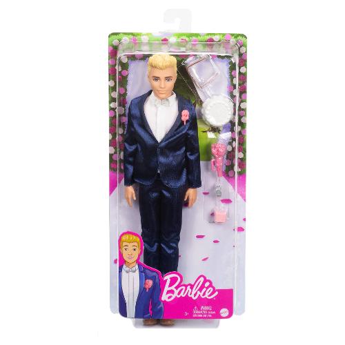 Bambola Mattel Ken Sposo Barbie GTF36